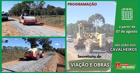 Secretaria de Viação e Obras deve permanecer de 20 a 30 dias na