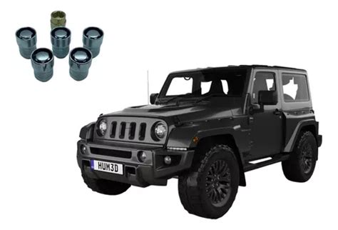 Tuercas De Seguridad Premium Jeep Wrangler Con Llaves Env O Gratis