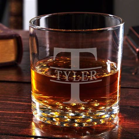 Oakmont Buckman Personalized Whiskey Glass Perfect For Etsy