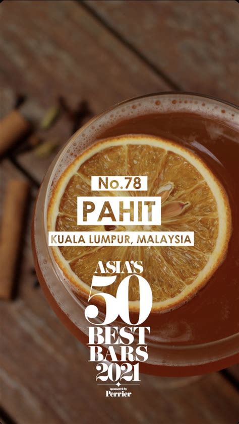 Asias 50 Best Bars 2021 101 Bars Make Their Mark Food For Thought