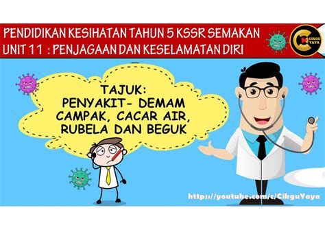 Pendidikan Kesihatan Tahun Penyakit Berjangkit