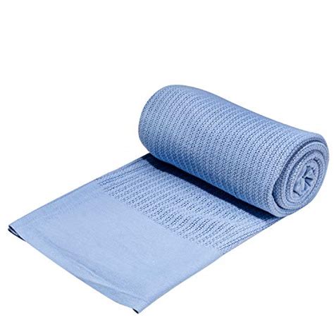 Elivo 100% Cotton Hospital Thermal Blankets - Open Weave Cotton ...