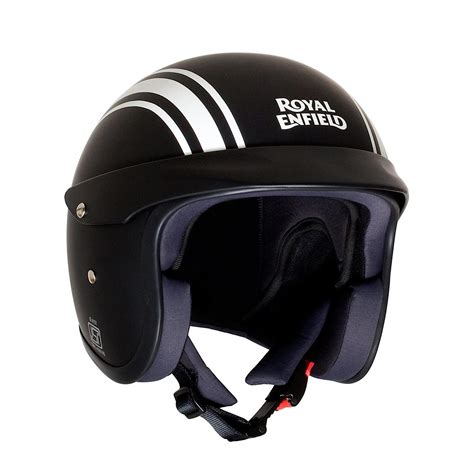 Royal Enfield Isi Certified Open Face Riding Helmet With Excellent Impact Protection Scratch