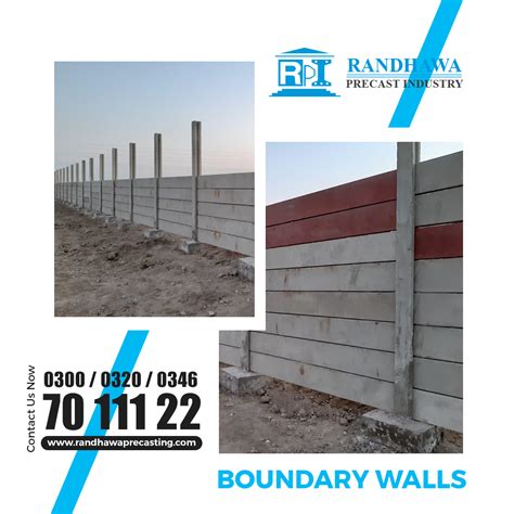 Precast Boundary Wall Design