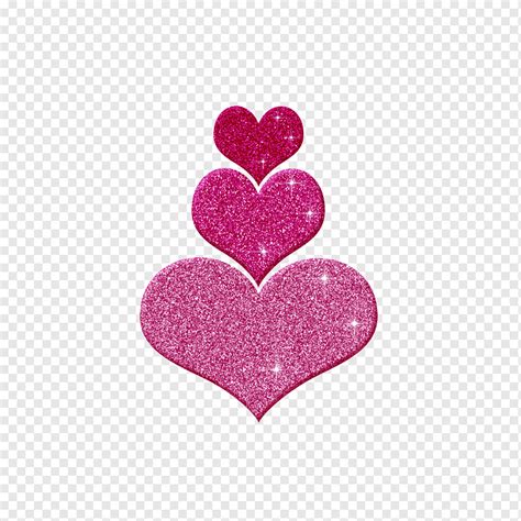 Desktop Heart Glitter Glitter Heart S Love Color Magenta Png PNGWing