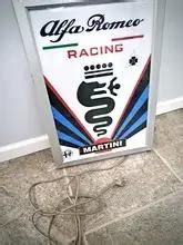 Alfa Romeo Racing Martini Illuminated Sign Pcarmarket