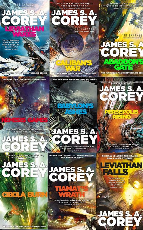 James S A Corey Expanse Series 9 Hardcover Collection Set by James S.A ...