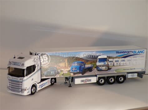 Scania S Semi Frigo Transports Blanc Ans Eligor R F