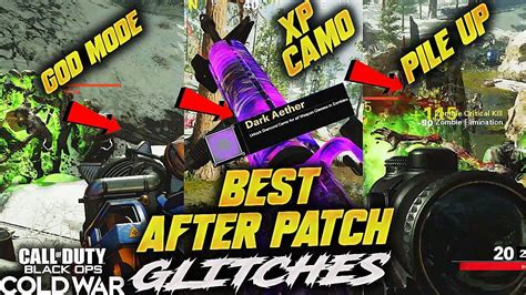 New Cold War Zombies Solo God Mode Pile Ups Unlimited Camo Xp Glitches