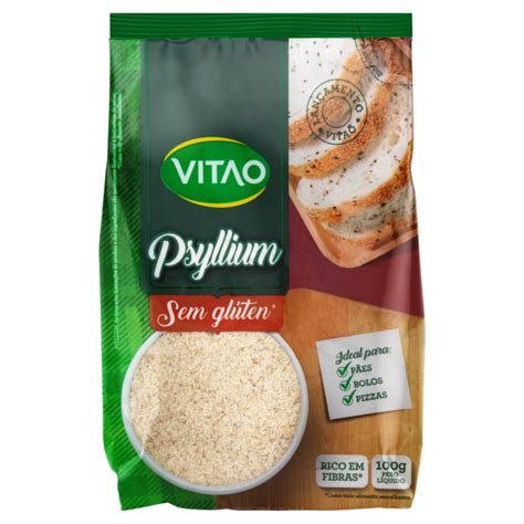 Psyllium Vitao 100g é aqui na Barcelos