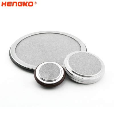 Sintered Porous Metal Stainless Steel Bacteria HEPA Filter For Medical