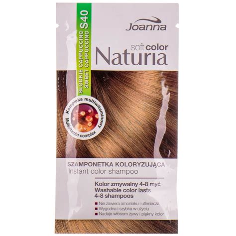 Шампунь для волос JOANNA (Джоанна) Naturia Soft Color оттеночный цвет ...