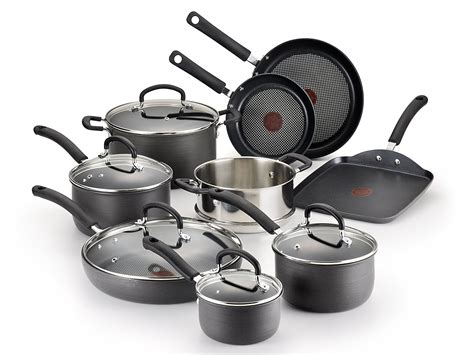 T-Fal E765SE Anodized Nonstick 14-Piece Cookware Set | Pros Cons Shopping