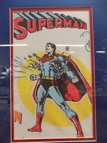 Transitional Design Online Auctions Superman Art