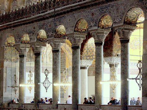 Hagia Sophia Byzantine Church Granite Corinthian Columns S Flickr