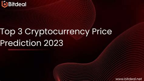 Ppt Top 3 Cryptocurrency Price Prediction 2023 Powerpoint