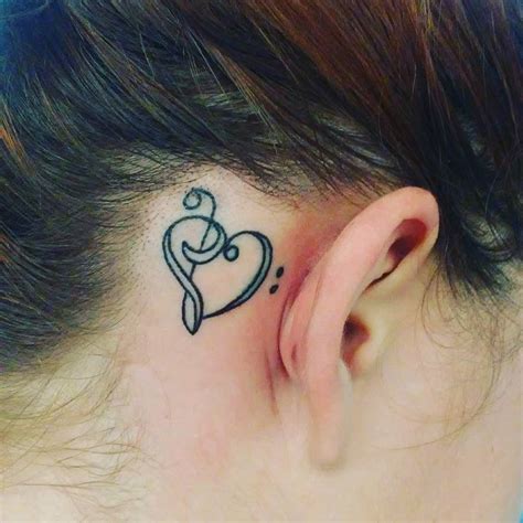 80 Best Behind The Ear Tattoo Designs And Meanings Nice And Gentle 2019