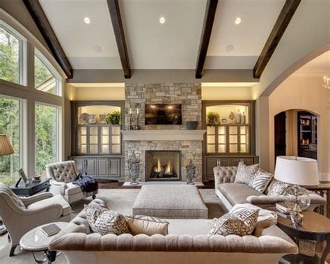 20 Gorgeous Transitional Style Living Room Ideas
