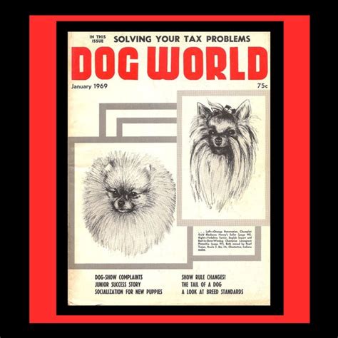 Vintage DOG WORLD Magazine January 1969