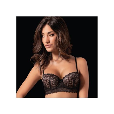 Reggiseno Balconcino Love And Bra Chantal Pizzo Imbottito Coppa B Con