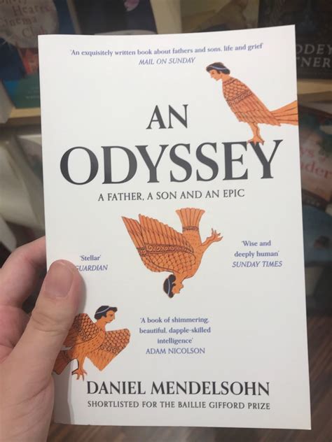 Literaery Me An Odyssey A Father A Son An Epic By Daniel Mendelsohn