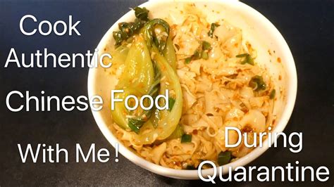 Cook Authentic Chinese Food With Me During Quarantine Shaoyang Song