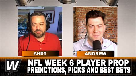 Nfl Week 6 Player Prop Predictions Picks And Best Bets Prop It Up