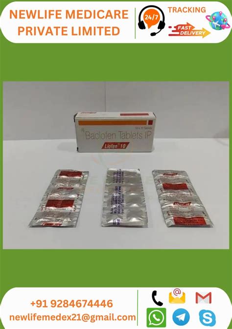 Baclofen Liofen Tablet Ip 10 Mg At 95 Stripe Rybelsus Semaglutide