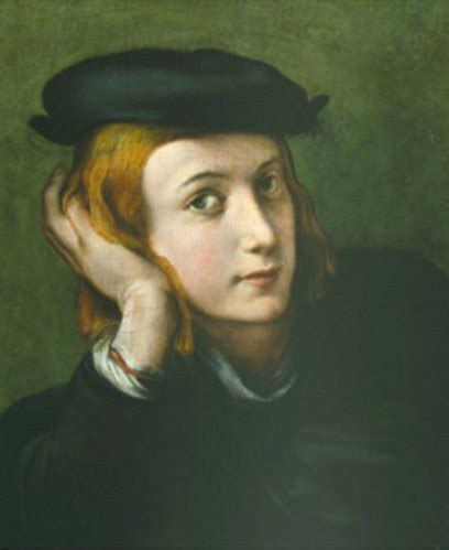 Bildnis Eines Jungen Mannes Von Parmigianino Francesco Mazzola