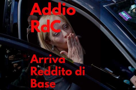 Finisce Rdc E Arriva Reddito Di Base A Dicembre Al Mese Per Tutti