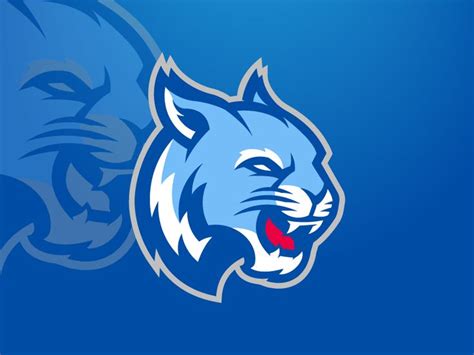 Blue Wildcat Logo FOR SALE | Wildcats logo, Wild cats, Animal logo