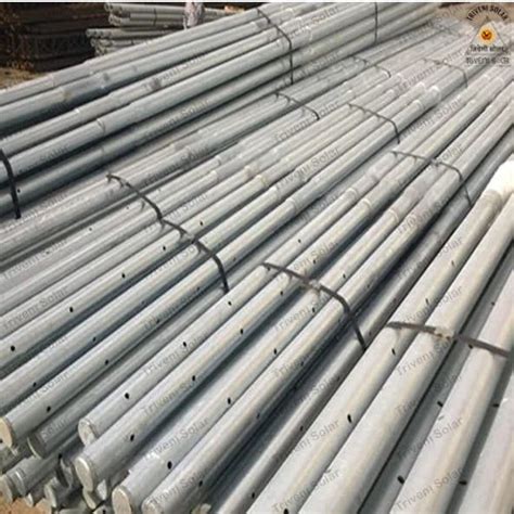 Round Steel Tubular Swaged Pole Type Sp Overall Length M At