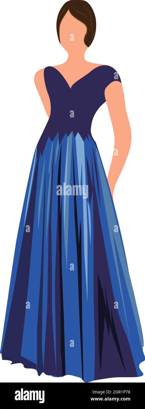 Modelo En Vestido Imágenes Vectoriales De Stock Alamy