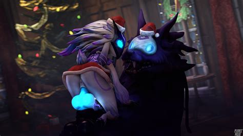 Rule 34 1boy 1boy1girl 1girls Christmas Female Furry Kindred Knot Lamb League Of Legends