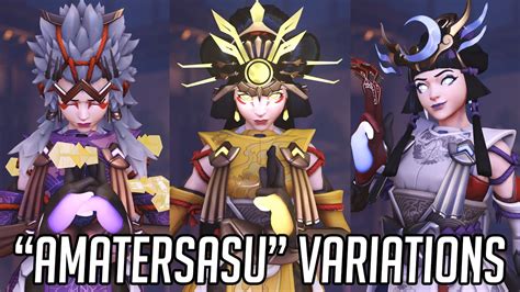 Kiriko Amaterasu Skin Variations Showcase Overwatch 2 Youtube