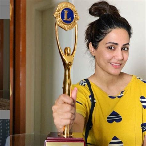 Kasautii Zindagii Kay actress Hina Khan wins her first award in 2019 ...