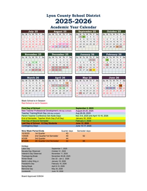 Calendar Escolar 2025 Nevada Ruthi Clarisse