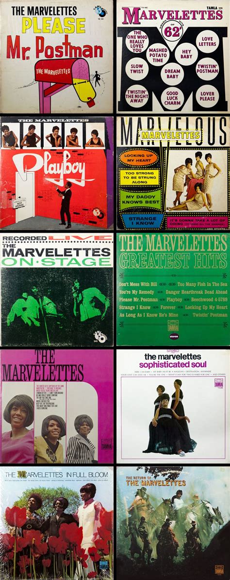 The Marvelettes released 10 albums during their career with Motown ...