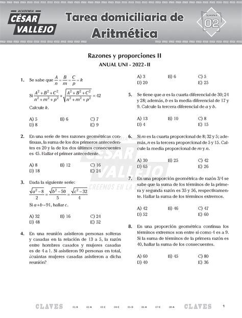 A Auni Dom Sem Practica Buena Anual Uni Aritm Tica Se Sabe Que