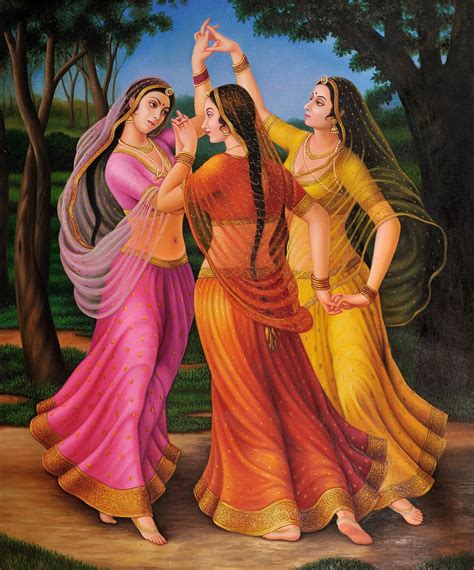 Famous Indian Dance Paintings