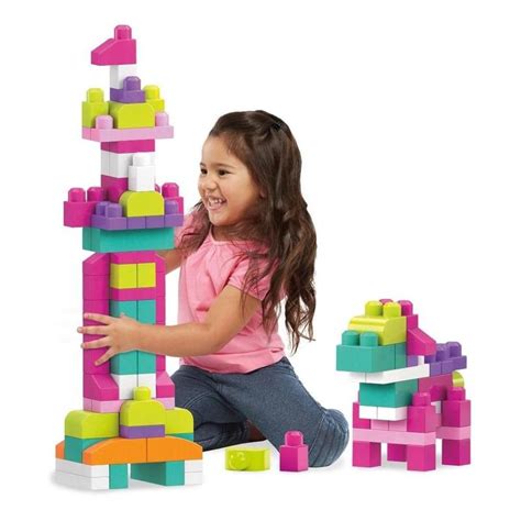 Mega Bloks Sacola De 80 Blocos Mattel Fischer Price Brinquedos De