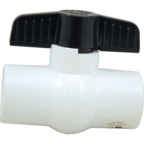 Boshart Industries 1 Slip Pvc Ball Valve Epdm Seat Epdm Stem O Ring