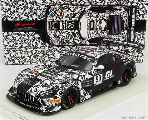 SPARK MODEL 18SB035 Scale 1 18 MERCEDES BENZ AMG GT3 TEAM MADPANDA