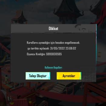 Pubgdestek Haksız Yere 10 Yıl Ban Yedim Şikayetvar