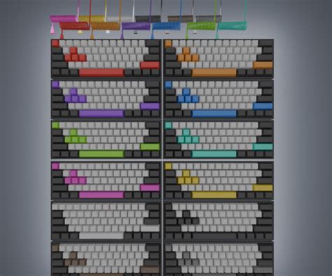 ArtStation - Keyboard 60% | 144 different combinations | Game Assets