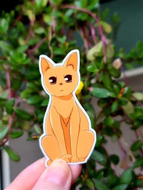 Kyo Sohma Sticker Cat Form Etsy