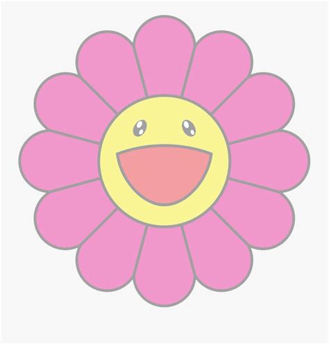 Rainbow Flower Smiley Face Free Transparent Clipart Clipartkey