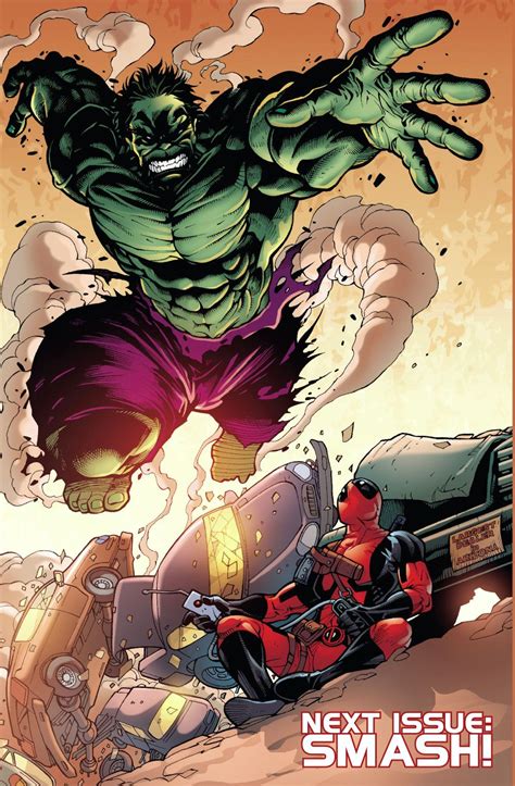 deadpool vs the hulk 7 | Hulk comic, Hulk art, Hulk marvel