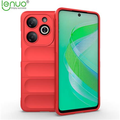 Lenuo Silicone Soft Phone Case For Infinix Smart 8 Hot 40 Pro Smart8 HD Note 30 Pro 4G 5G X6525
