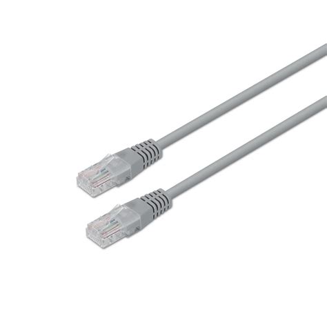 Cable De Red Latiguillo Rj Lszh Cat Utp Awg Gris Metros